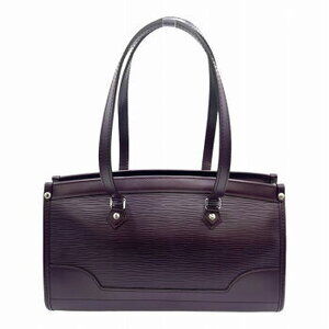 Louis Vuitton Epi Cassis Madeleine Handbag Purple